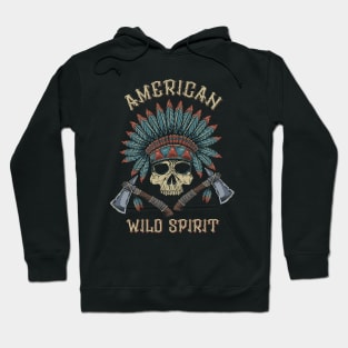 American Heritage Indian wild spirit Hoodie